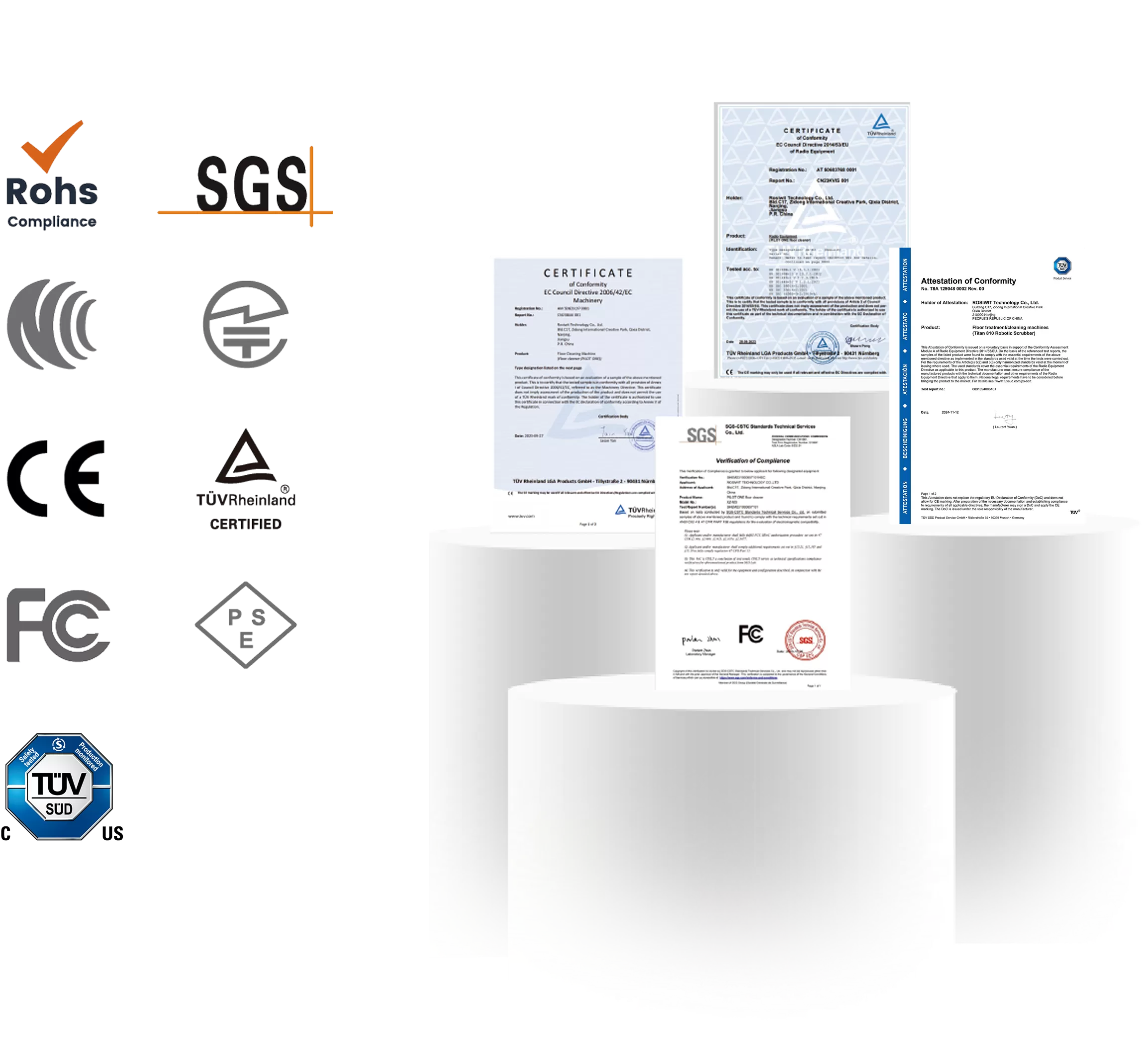 Certifications
